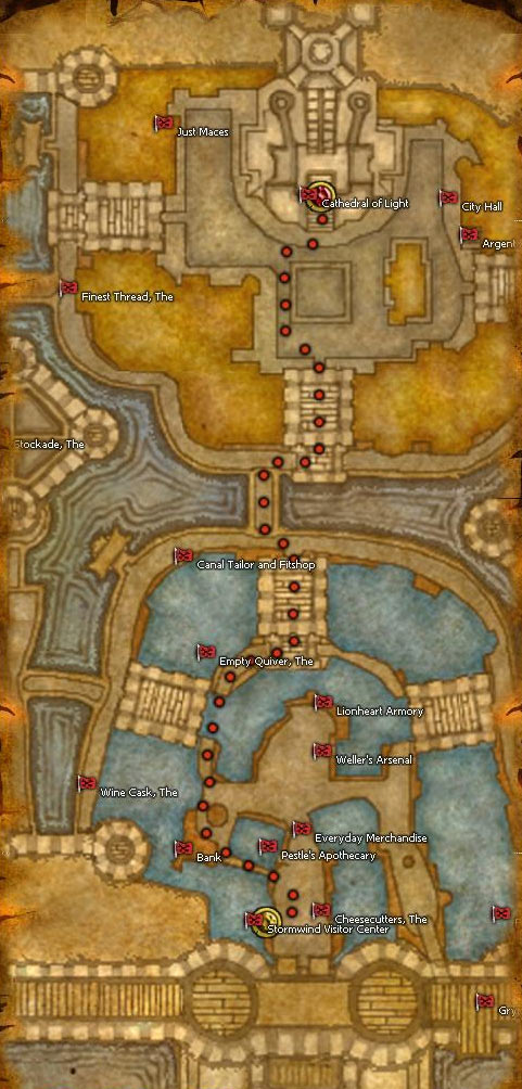 Stormwind Visitor Center - Catherdral of Light