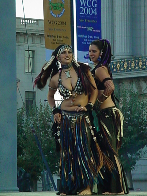 Gipsy dancers