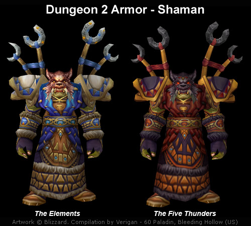 Shaman Armorsets